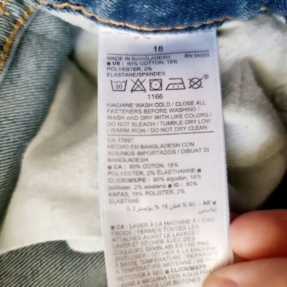 Old Navy boys straight leg blue jeans - Picture 6 of 12